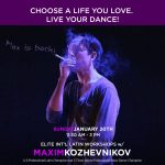 Elite Workshops with Maxim Kozhevnikov Sunday, January 20th, 2019 / 11:30am - 3pm DC DanceSport Academy